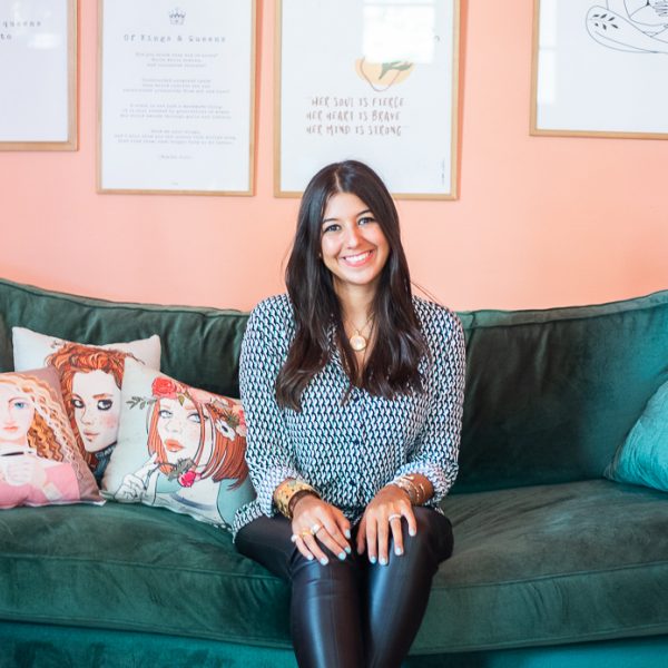 Nadia Gamal El-Din in her office in Cairo