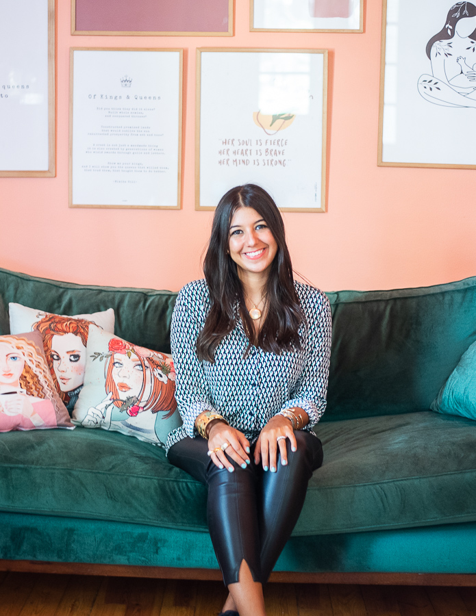 Nadia Gamal El-Din in her office in Cairo